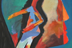 12203, Figur, Aquarell/Papier, 1994, 76x54 cm
