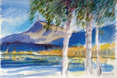 1333, Tirol / Schwarzsee, 1995, Aquarell, 38 x 28 cm