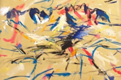 0067, Wilder Kaiser, 1991, 80x100 cm, Acryl / Leinwand