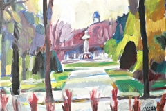 0663, Graz, 50x40 cm, Acryl / Leinwand