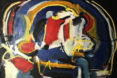 0125, Der Fürst, 1973, 115x85 cm, Acryl / Hartfaserplatte