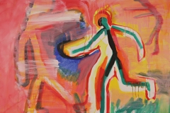 0156, Gut-drauf, 1994, 125x100 cm, Acryl / Leinwand