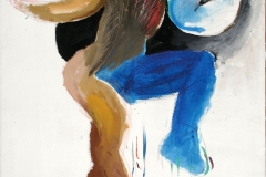 0343, Elfe, 1974, 85x100 cm, Acryl / Leinwand
