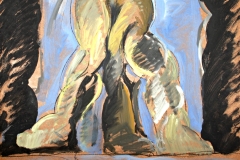 0444, Monumental, 85x100,5 cm, Acryl / Hartfaserplatte