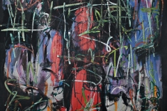 0494, Übermalt 77, 1977, 82x100 cm, Acryl / Leinwand