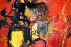 0558, Großes Insekt, 1969, 140x110 cm, Öl / Leinwand