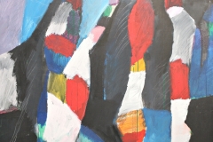 0803, Geordnetes, 1981, 115x140 cm, Acryl / Leinwand