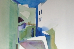 9168, Teneriffa, 1988, Aquarell, 56 x 38 cm