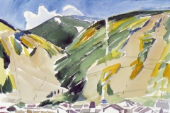 8, Colorado, Vail, 1988, Aquarell, 56 x 38 cm